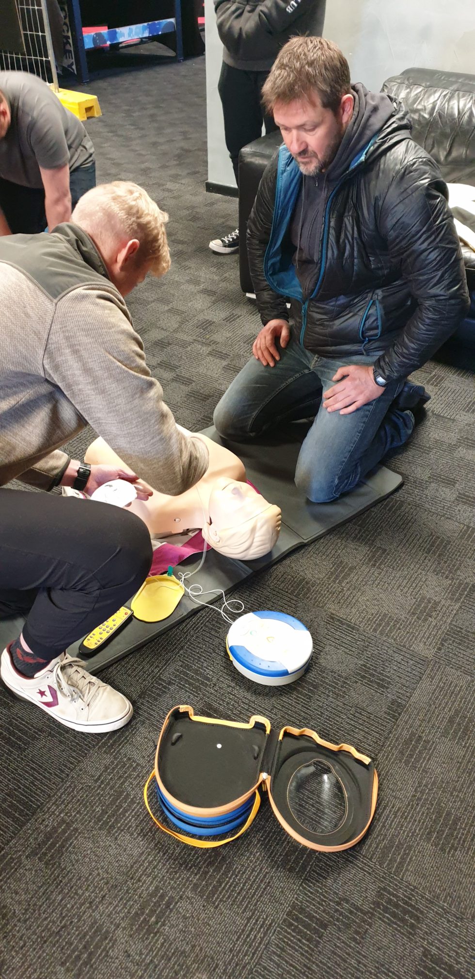 EDC gets First Aid Certified EDC